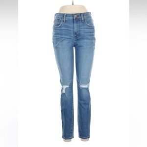 Madewell Women's Blue Distressed Jeans